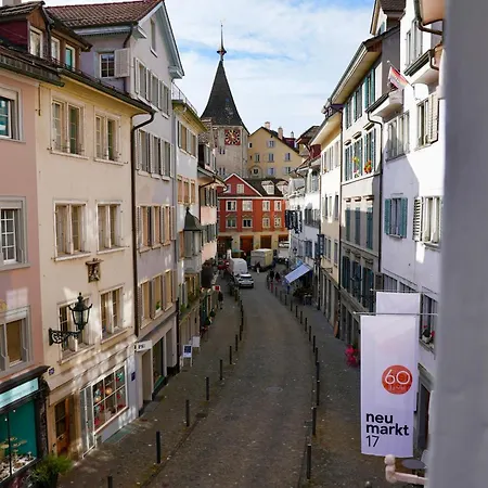 Charming Historical Apartment In Zurich City Center Oldtown Exterior photo